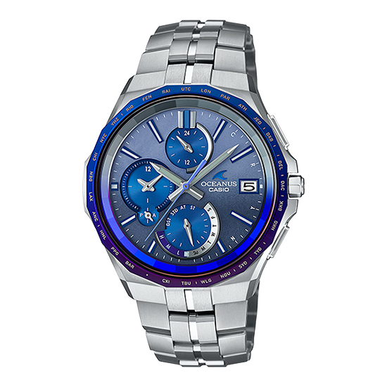 時計 OCEANUS オシアナス | CASIO カシオ |【藍染】 OCEANUS OCW